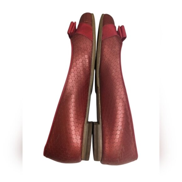 Salvatore Ferragamo Light Red/Pink Flats US 9 - Picture 4 of 16
